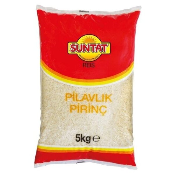 Apvalieji rīsi plovam SUNTAT, 5 kg