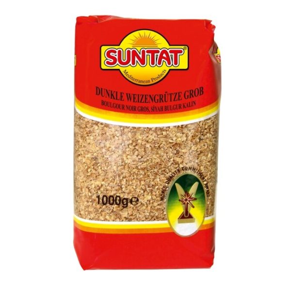 Bulguras tumšas rupjas kviešu putraimi SUNTAT, 1 kg