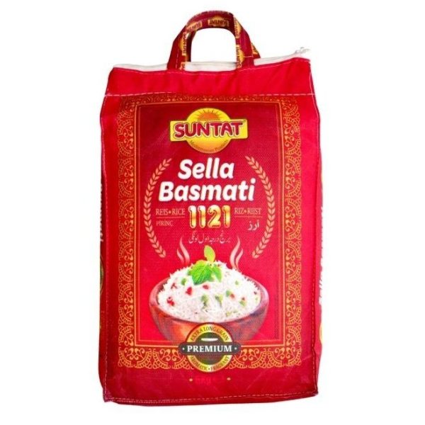 Ilggraudu BASMATI rīsi SUNTAT PREMIUM 1121, 5 kg