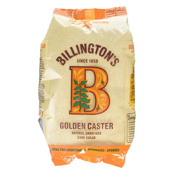 Nerafinēts cukurniedru cukurs Golden Caster BILLINGTON‘S, 1kg