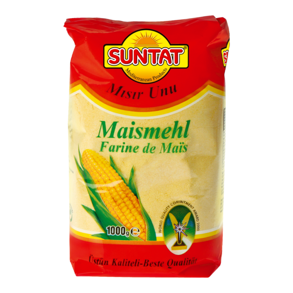 SUNTAT kukurūzas milti, 1 kg