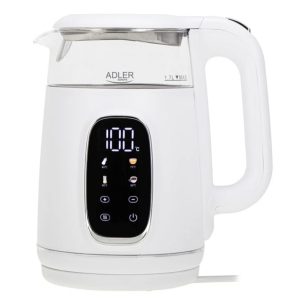 Adler Elektrinis virdulys AD 1305 | 1.7 L, Su temperatūros valdymu, Baltas