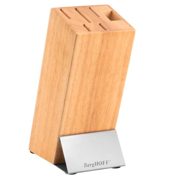 BergHOFF Nažu komplekts Quadro | 7 daļas, Koka statīvs, Ar šķērēm