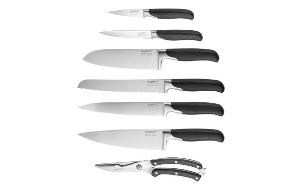 BergHOFF 8 daļu nažu komplekts ar statīvu Essentials | Ar šķērēm