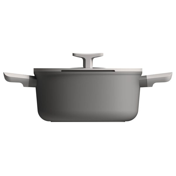 BergHOFF Katls LEO 24 cm | 4.4 L, Liets alumīnijs, Piemērots cepeškrāsnij