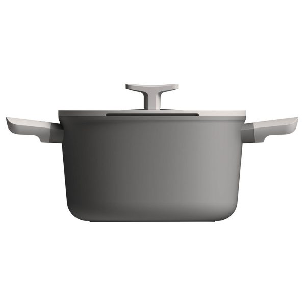 BergHOFF Katls LEO 24 cm | 5.5 L, Liets alumīnijs, Piemērots cepeškrāsnij