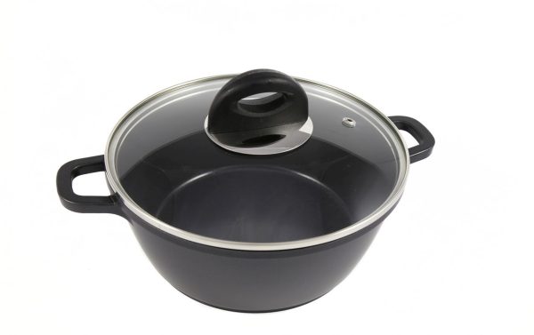 BergHOFF Katls Studio 20 cm | 2.1 L, Liets alumīnijs, Ferno Green pārklājums