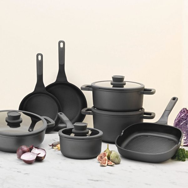 BergHOFF Katls LEO-STONE 18 cm | 2.0 L, Liets alumīnijs, Viedais vāks