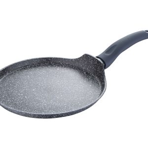 Bergner Pankūku panna ORION 24 cm | MARBLE+ pārklājums, Liets alumīnijs