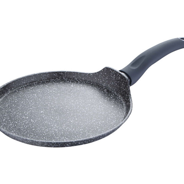 Bergner Pankūku panna ORION 24 cm | MARBLE+ pārklājums, Liets alumīnijs