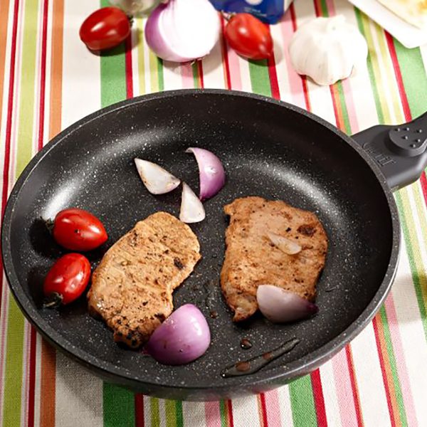 Gipfel Pannas Sautē ZENIT 20 cm, Nerūsējošā Tērauda Rokturis, Piemērota Cepeškrāsnīm