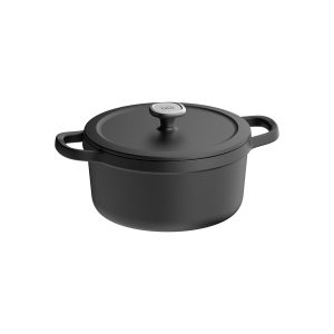 BergHOFF Čuguna katls Graphite 26 cm | 2-in-1, Vāks-panna