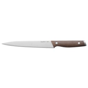 BergHOFF Universālais nazis Ron 20 cm | Melna tērauda asmens, Koka rokturis