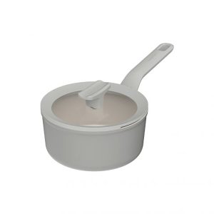 BergHOFF Katls LEO Balance 18 cm | 2.0 L, CeraGreen pārklājums, Gudrais vāks