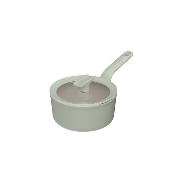 BergHOFF Katls Balance Sage 18 cm, 2 L | CeraGreen pārklājums, Nepārkarstoši rokturi