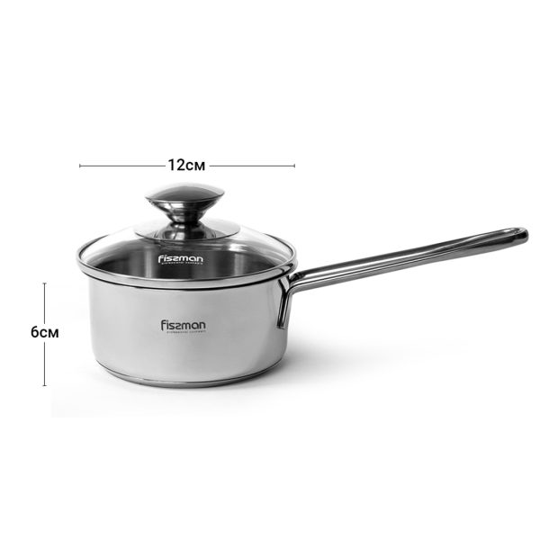 Fissman Katliņš BAMBINO 12 cm | 0.6 L, Nerūsējošais tērauds, Bērnu ēdienam