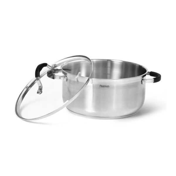 Fissman Katls MAGNIFICA 18 cm | 2.1 L, Nerūsējošais tērauds, Ar silikona rokturiem