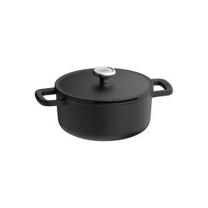 BergHOFF Katls PHANTOM 24 cm, 4.4 L, ar Notecināšanas Vāku