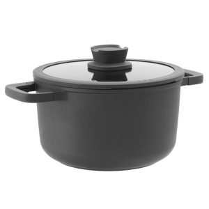 BergHOFF Katls Stone Plus 24 cm, 5.6 L | CeraGreen pārklājums, Noņemami rokturi