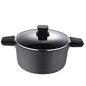 San Ignacio Puodas BISTRO 24 cm | 5.0 L, Liets alumīnijs, XYLAN PLUS pārklājums