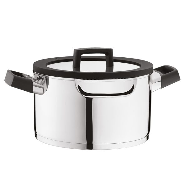 BergHOFF Katlu komplekts Uqonic Downdraft | 6 daļas, integrētiem tvaika nosūcējiem
