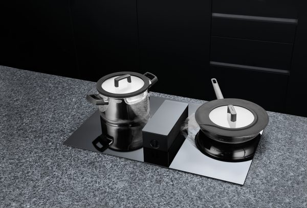 BergHOFF Katlu komplekts Uqonic Downdraft | 6 daļas, integrētiem tvaika nosūcējiem