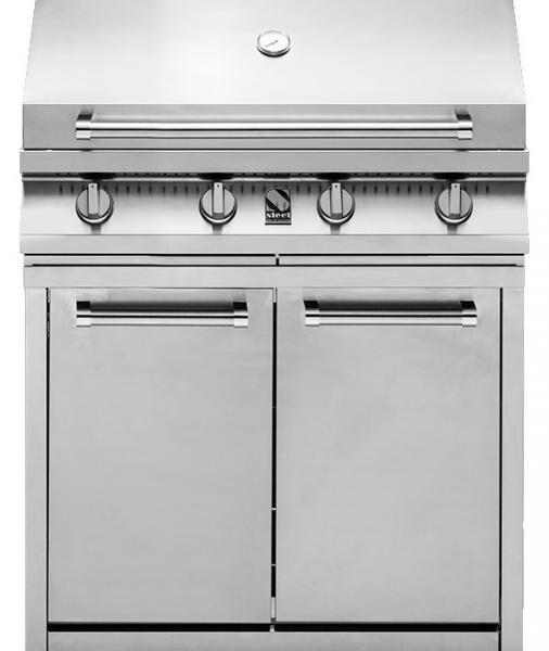 Steel Genesi Gāzes grils | 4 degļi, 90 cm plats
