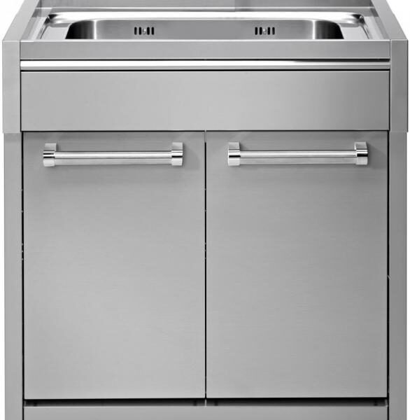 Steel Genesi Nerūsējošā tērauda modulis ar izlietni | 90 cm