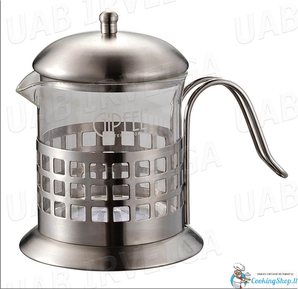 GIPFEL Trauks pienam/krējumam RENAISSANCE | 200 ml, Stikls un tērauds - Image 1