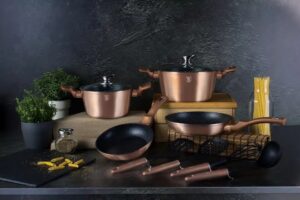 10 Dalių Virtuvės Reikmenų Rinkinys Berlinger Haus BH/6142 Rose Gold Kolekcija