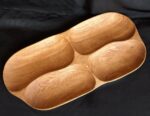 Medinis serviravimo padėklas 45x21 cm – natūralus, elegantiškas ir funkcionalus