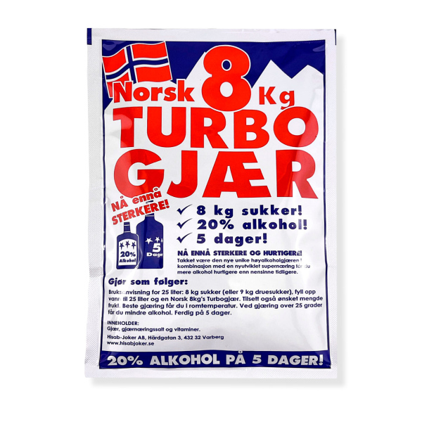 5 gab. NORSK 8KG turbo raugs 116g