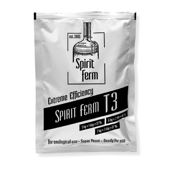 5 gab. T3 SpiritFerm turbo raugs 125g