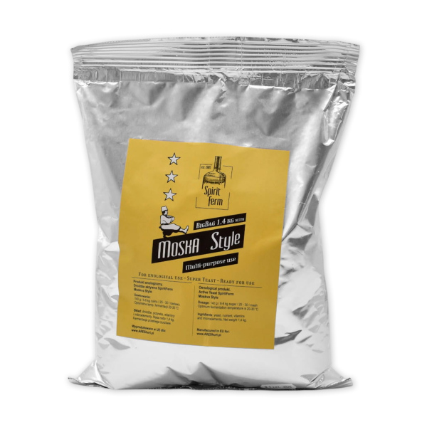 MOSKA STYLE BIG BAG SpiritFerm turbo raugs 1,4 kg