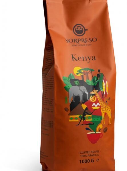 PĀRSTEIGUMS KENIJA Kafijas pupiņas | 1 kg, 100% Arabica