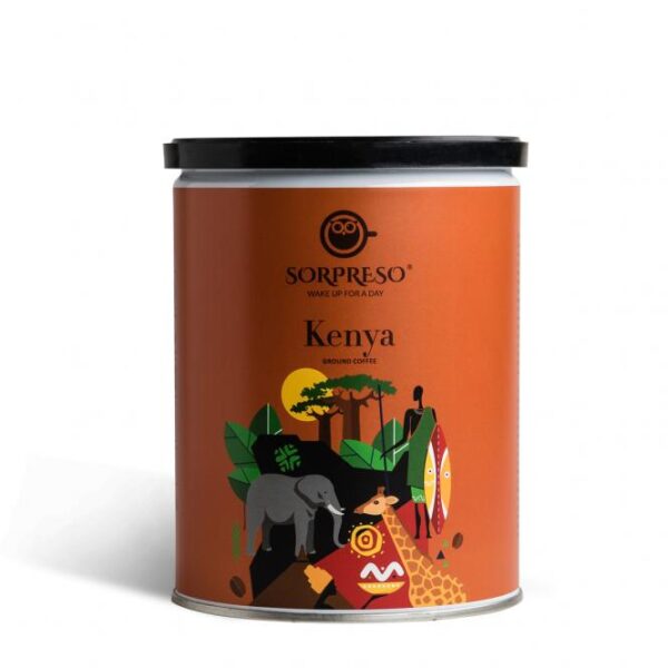 PĀRSTEIGUMS KENIJA Malta kava | 250 g, 100% Arabica, Skārda kārbā