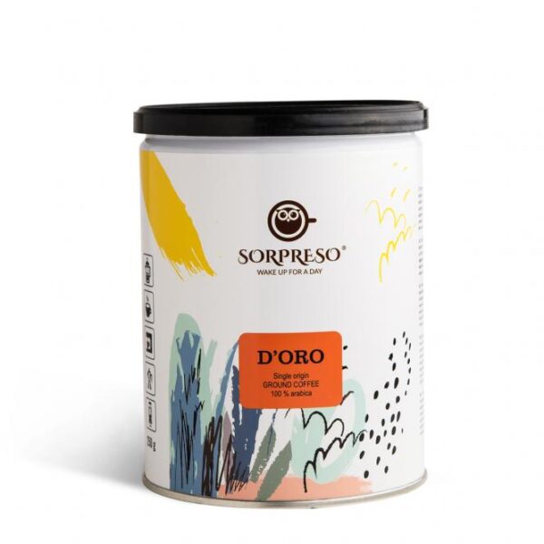 SORPRESO D'ORO Malta kafija | 250 g, 100% Arabica, Papua-Jaungvineja