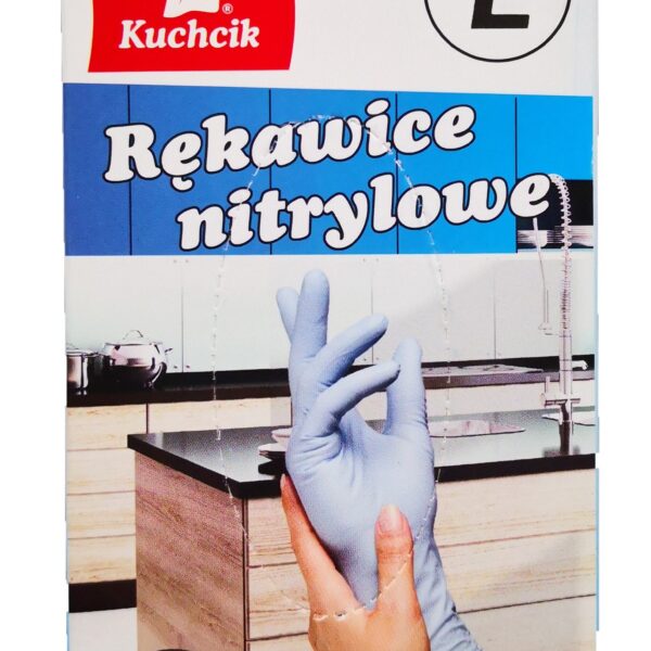Vienreizējie nitrila cimdi Kuchcik | L izmērs, 10 gab.