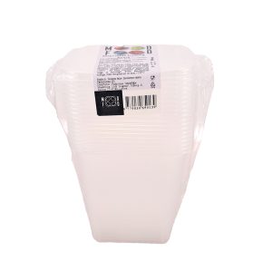 Vienreizējie trauciņi saldēšanai | 500ml, 10 gab.