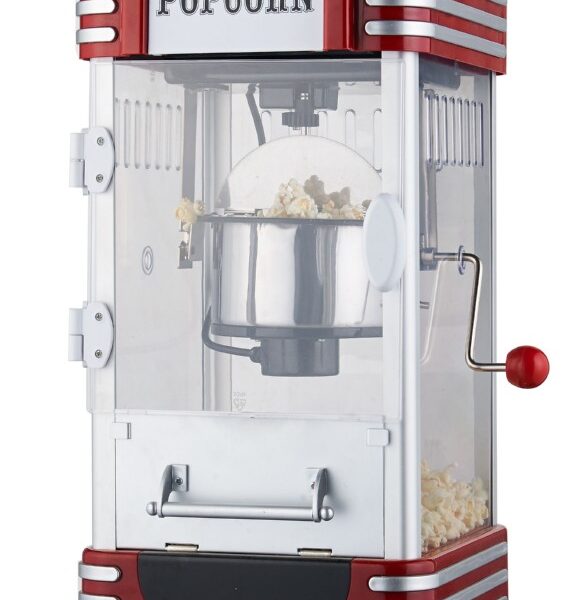 Zyle Spragėsių gaminimo aparāts BIGPOPCORN | Vintage dizains, 10 krūzes