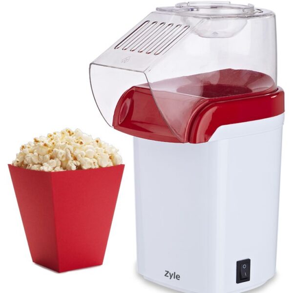 Zyle Popkorna gatavošanas aparāts ZY120PM, 1200W | Retro stila, bez eļļas