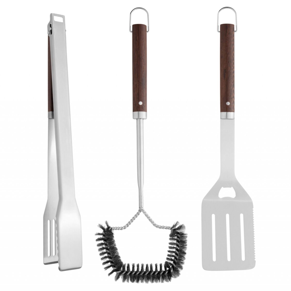 BergHOFF 3 daļu grila rīku komplekts Essentials | Nerūsējošais tērauds, gari rokturi - Image 1