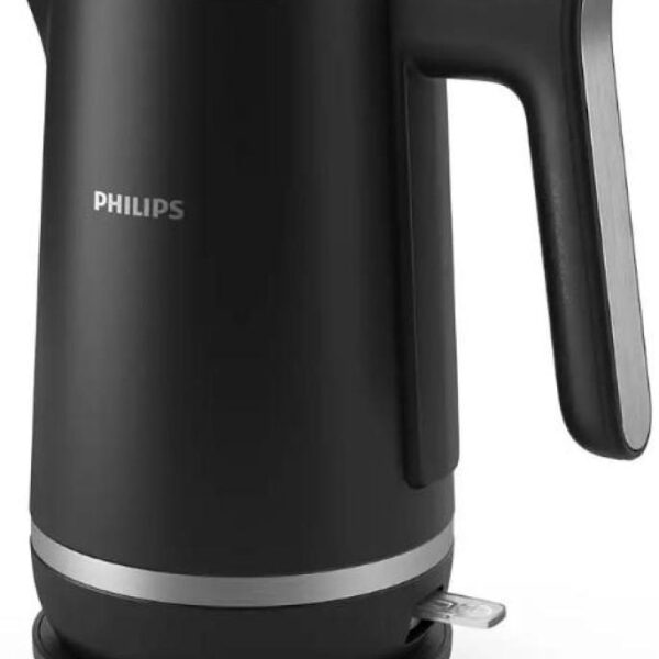PHILIPS Virdulys HD9395/90 | 1.7 L, 2200 W, Stiklinis Korpusas, Dvigubos Sienelės (Kopija)