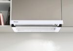 Iebūvējams tvaika nosūcējs Candy | 60 cm, balts, izvelkams - Image 3