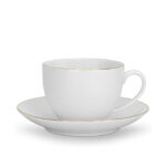 Fissman Porcelāna krūzīšu un apakštasīšu komplekts Floree | 2 pers., 270 ml - Image 2