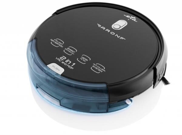 ETA Aron robots putekļsūcējs | 2-in-1: Sūc un mazgā, vadāms ar lietotni