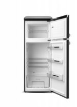 Retro Stila Ledusskapis ETA STORIO | 148 cm, Melns, E Klase - Image 3