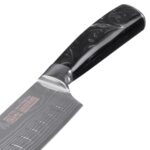 RESTO Santoku Peilis 95332 | 19 cm, Nerūdijantis Plienas, Universalus Pjaustymas ir Smulkinimas