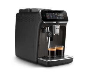 PHILIPS 3300 serijos Kavos aparatas EP3324/40 | Klasikinis pieno putotuvas, Juodas