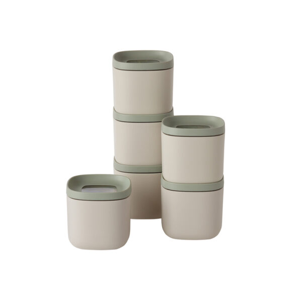 BergHOFF 6 mazu konteineru komplekts Balance, 160ml | Hermētiski, paredzēti pārtikai